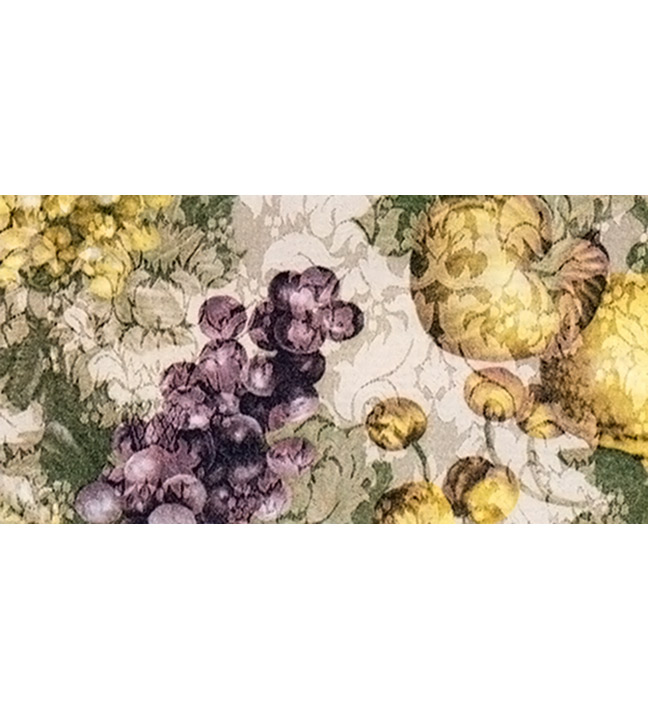 Antique Fruit Tablecloth 120"L x 60"W